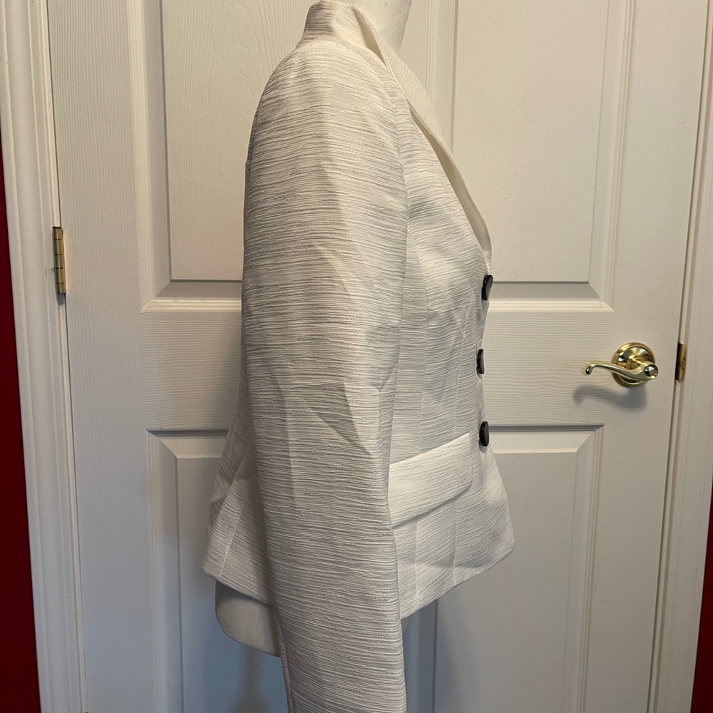 Jones Studio White Blazer - Picture 4 of 8